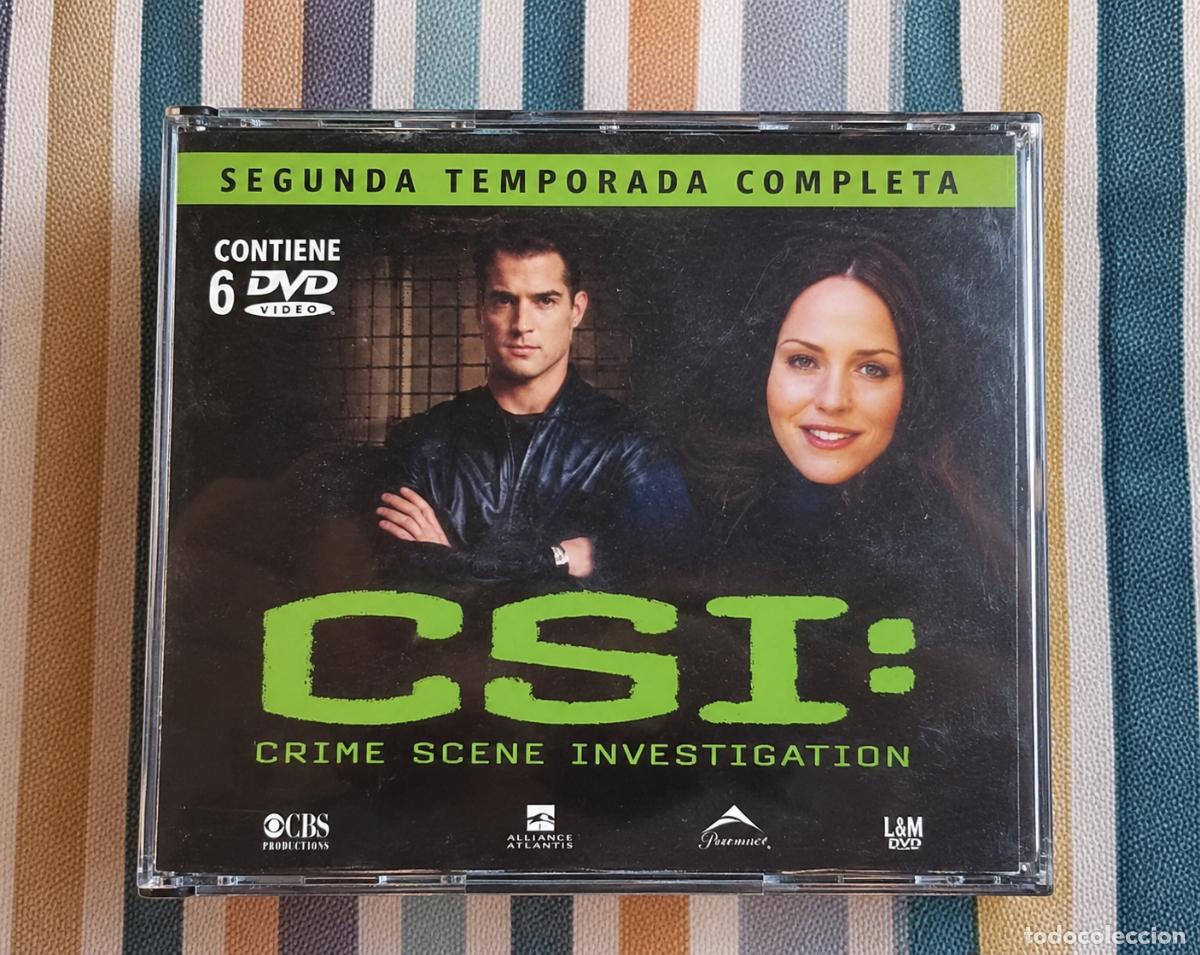 Series de TV: CSI Las Vegas temporada 2 completa 6 DVD
