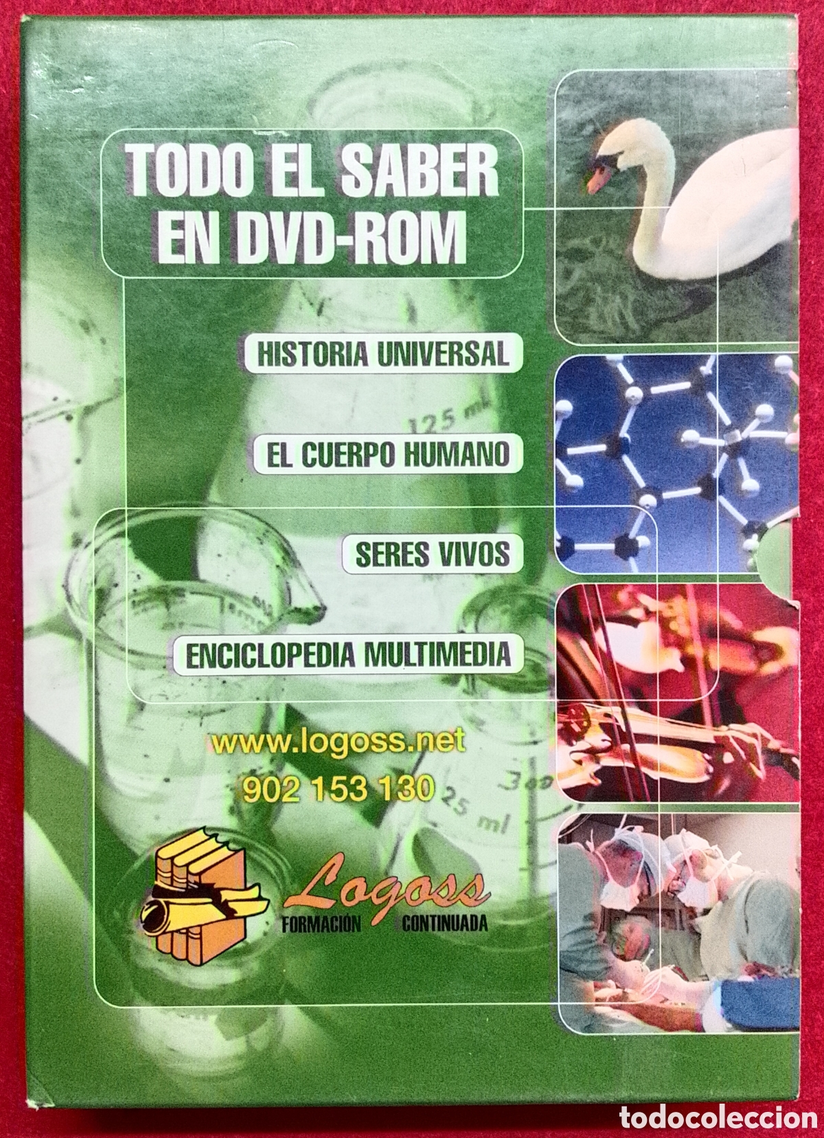 Series de TV: Todo el Saber en DVD-ROM - Enciclopedia Multimedia Logoss