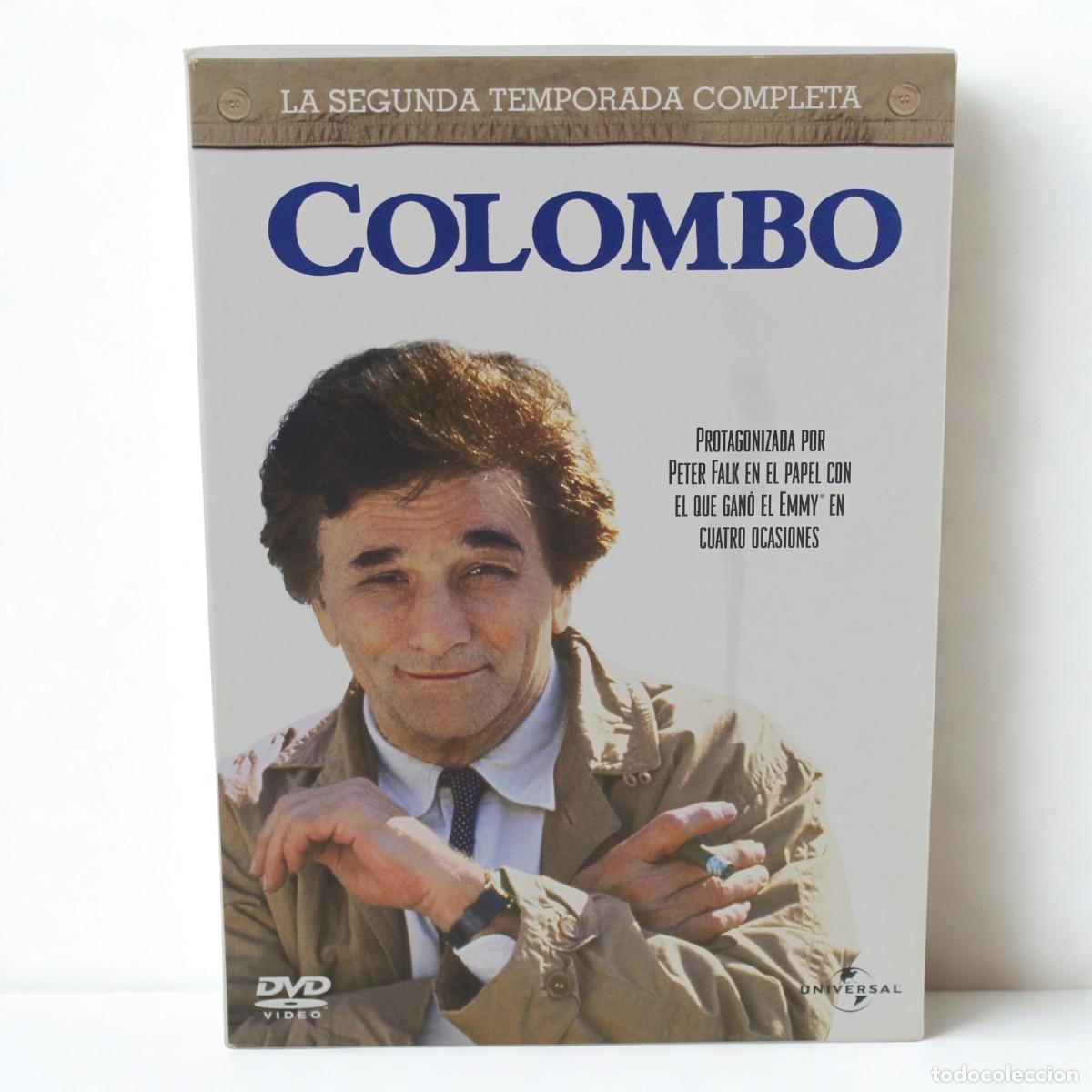 Series de TV: Colombo Segunda Temporada Completa en DVD - 4 Discos Peter Falk PAL2 Multidioma