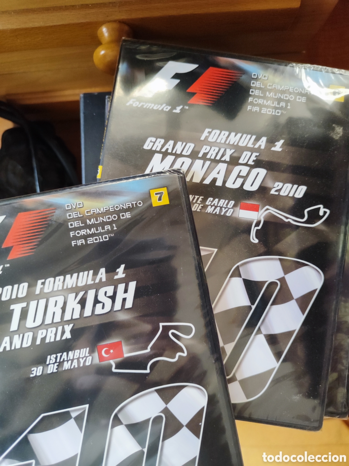 Series de TV: Coleccionables en formato DVD de carreras del Campeonato Mundial de F&oacute;rmula 1 de la temporada 2010