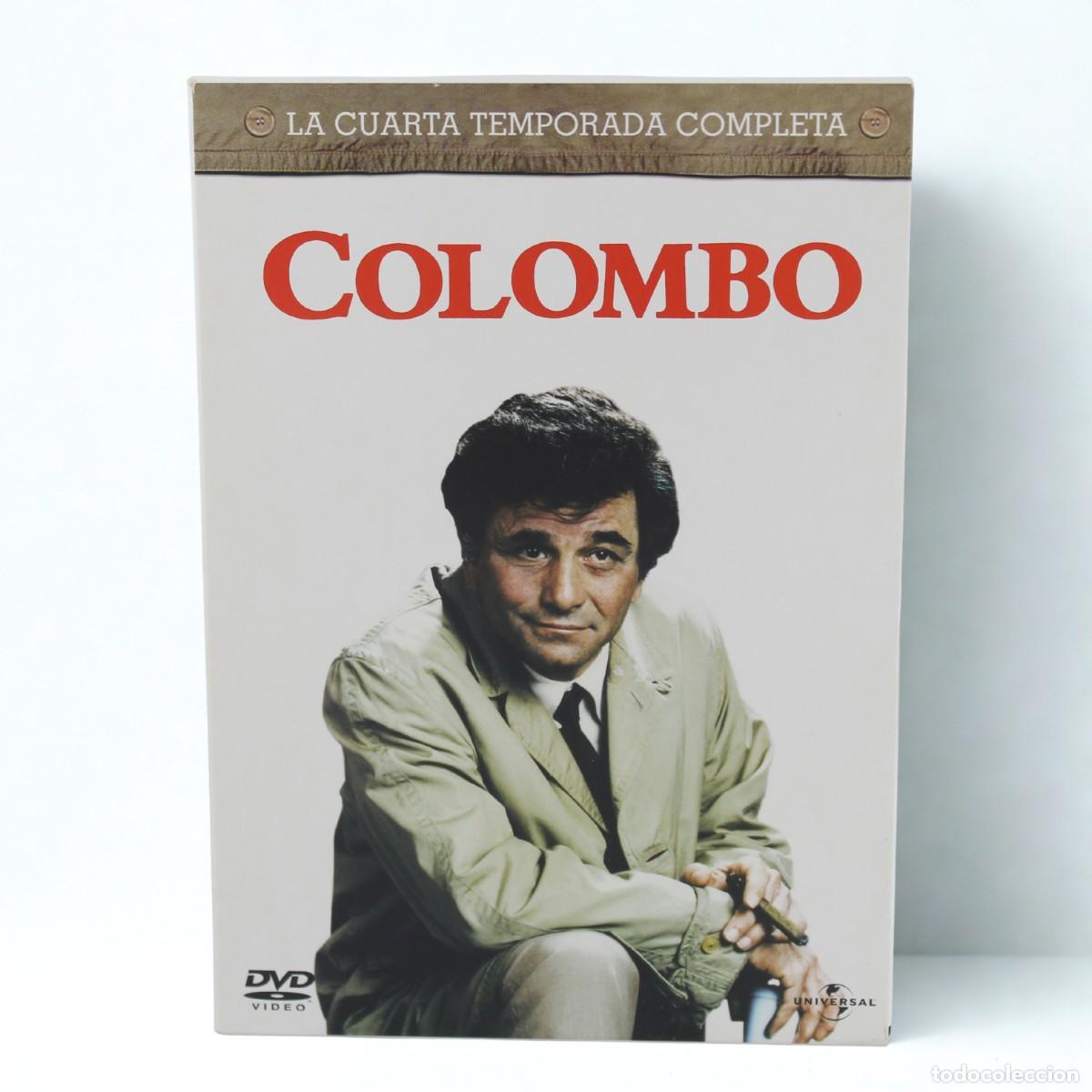 Series de TV: Colombo Cuarta Temporada Completa DVD 3 Discos Peter Falk PAL2 en Espa&ntilde;ol e Ingles