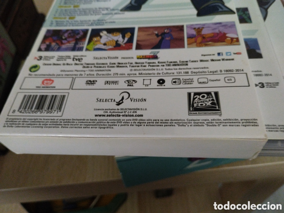 Series de TV: MAZINGER Z Pack 22 dvd