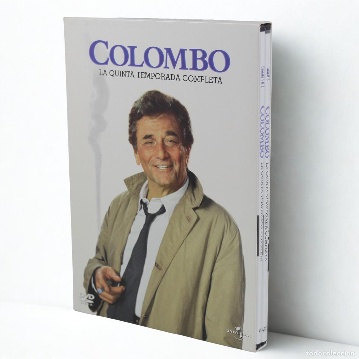 Series de TV: Colombo Quinta Temporada Completa DVD 3 Discos Peter Falk PAL2 Espa&ntilde;ol e Ingles