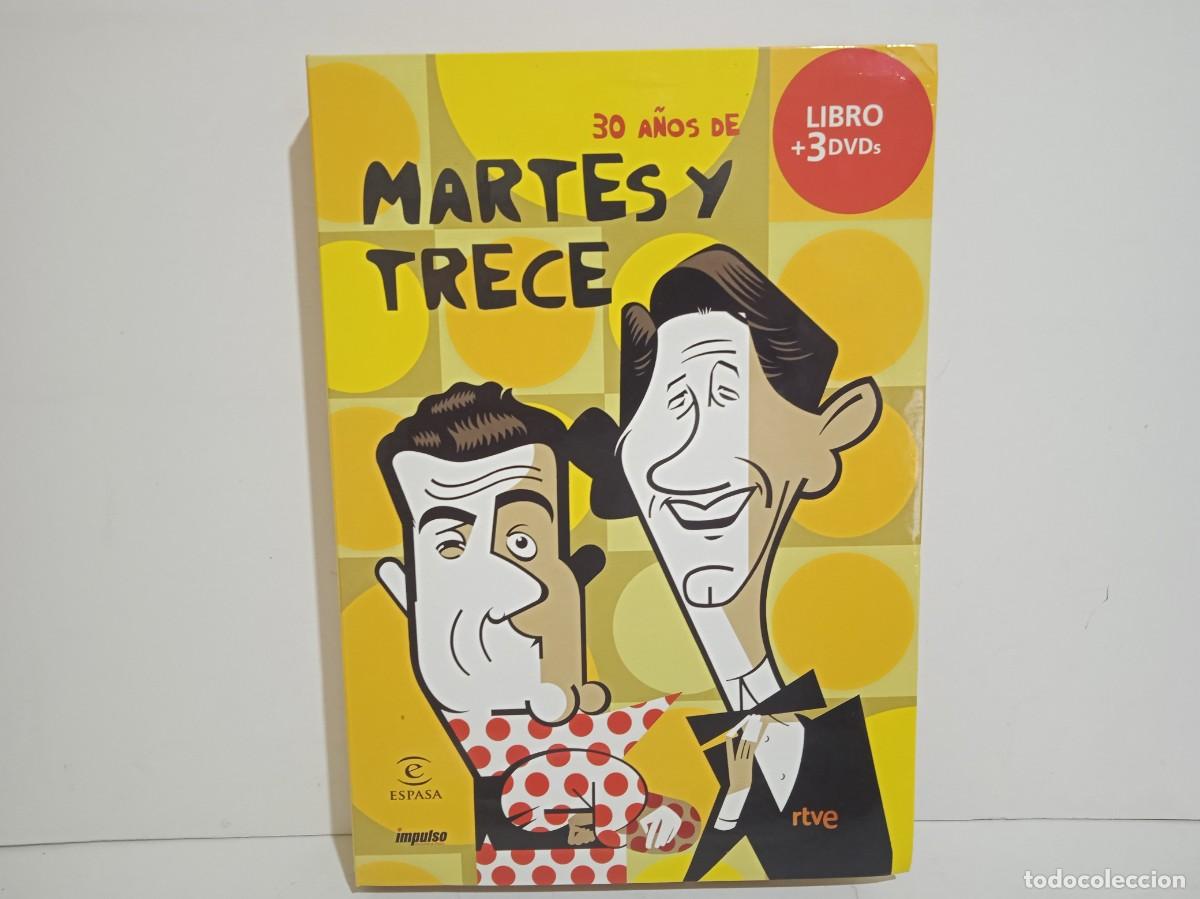 Series de TV: Pack 30 a&ntilde;os de Martes y Trece - 3 x DVD + Libro - 2009 - Perfecto Estado