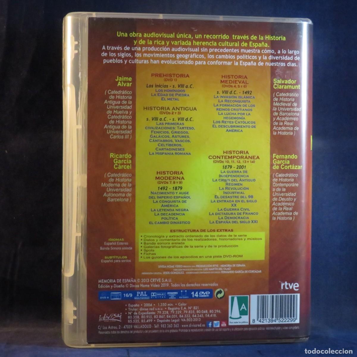 Series de TV: MEMORIA DE ESPA&Ntilde;A - 14 DVD - Foto 2