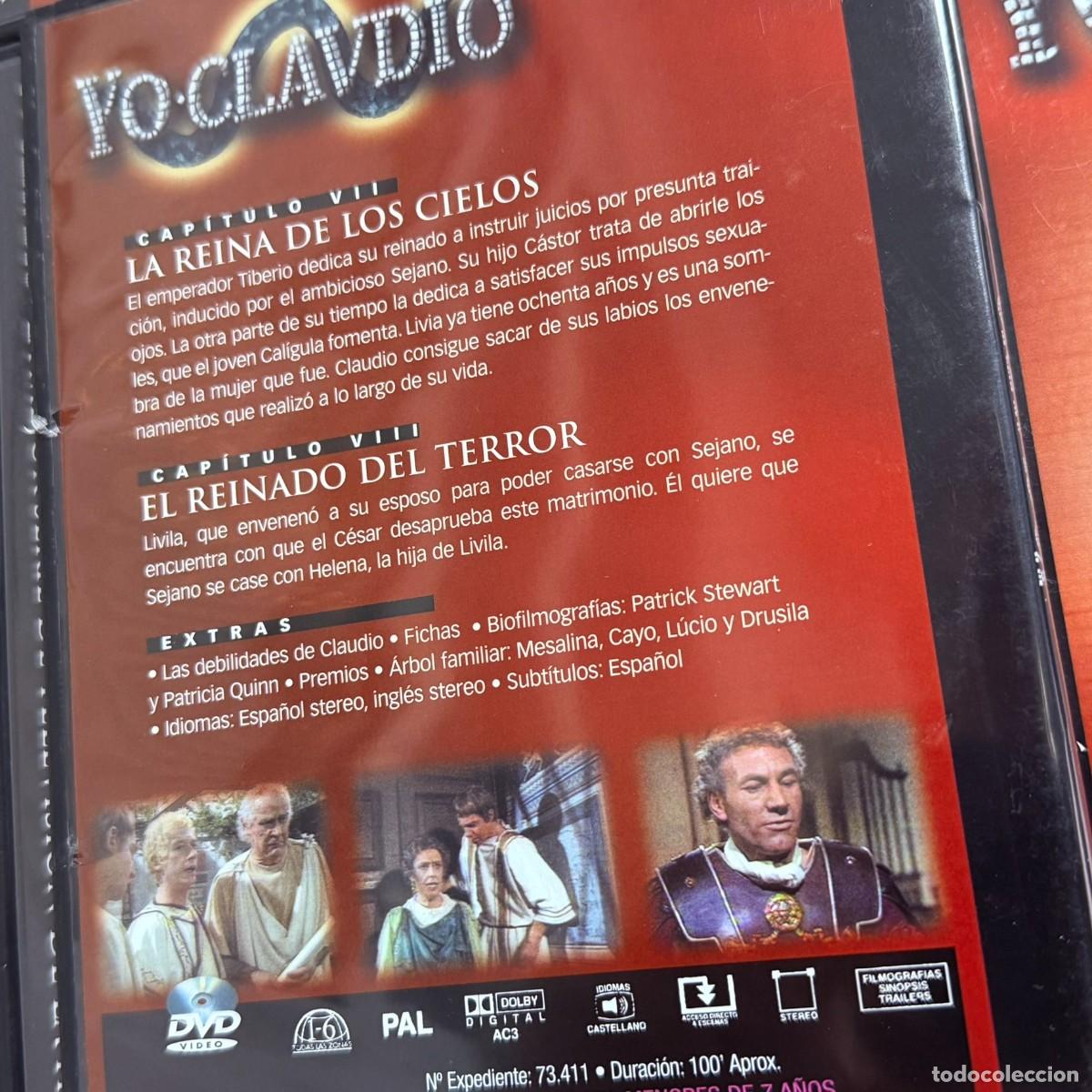 Series de TV: Herbert Wise ● Yo, Claudio Miniserie ● 8x[DVD] slim - Foto 3