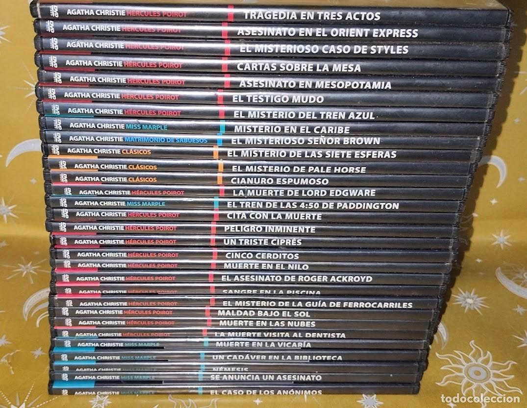 Series de TV: Agatha Christie &ndash; Colecci&oacute;n 30 DVD &ndash; H&eacute;rcules Poirot, Miss Marple y Cl&aacute;sicos