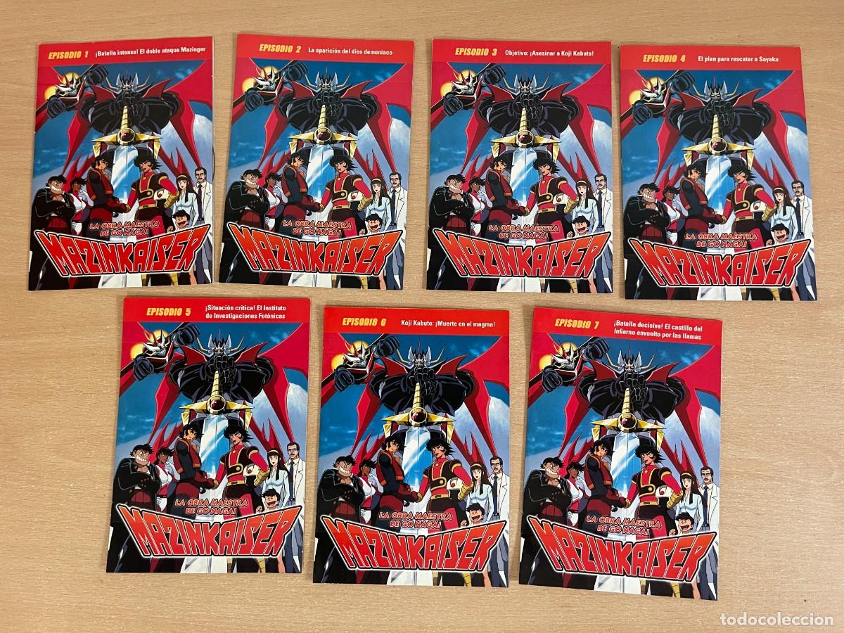 Series de TV: Colecci&oacute;n 7 Completa DVD Marca MAZINGER Z MAZINKAISER La Obra Maestra de Go Nagai Selecta Vision