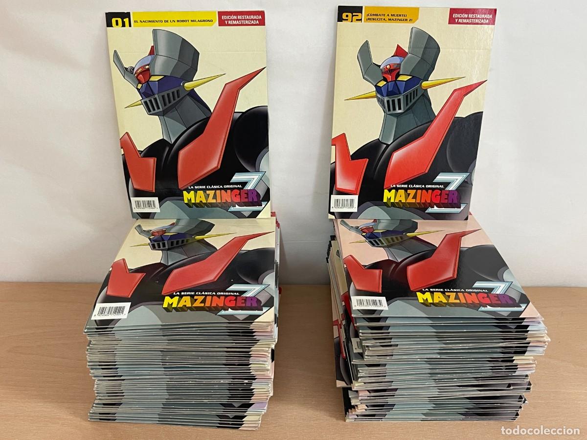 Series de TV: Colecci&oacute;n Completa 92 DVD Marca MAZINGER Z La Serie Cl&aacute;sica Original Toei Animation Selecta Vision