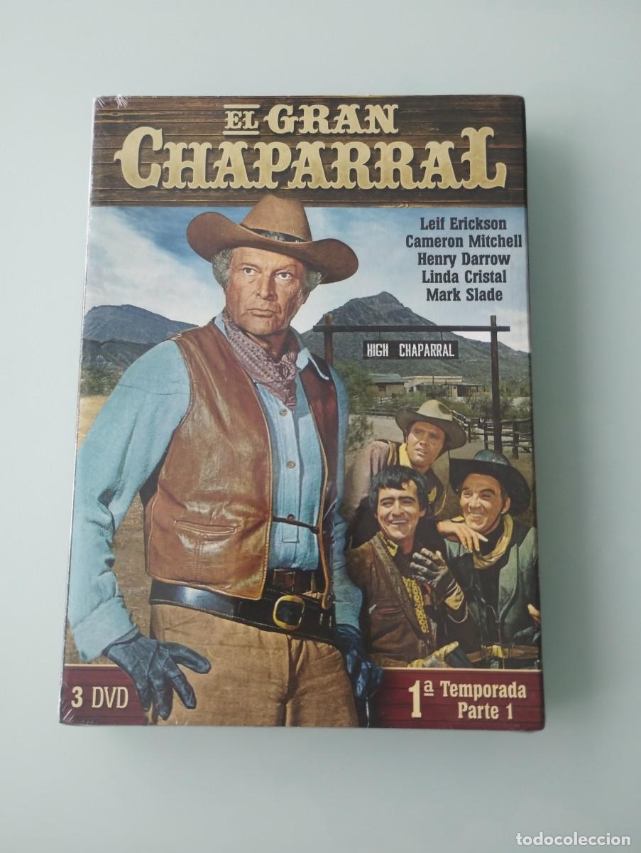 Series de TV: El gran Chaparral primera temporada parte 1 en 3 DVD, precintada