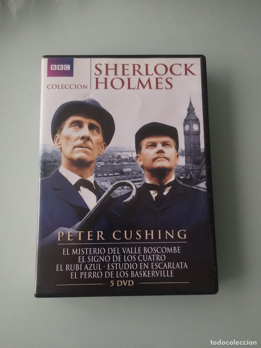 Series de TV: DVD colecci&oacute;n BBC Sherlock Holmes de Peter Cushing - Foto 1