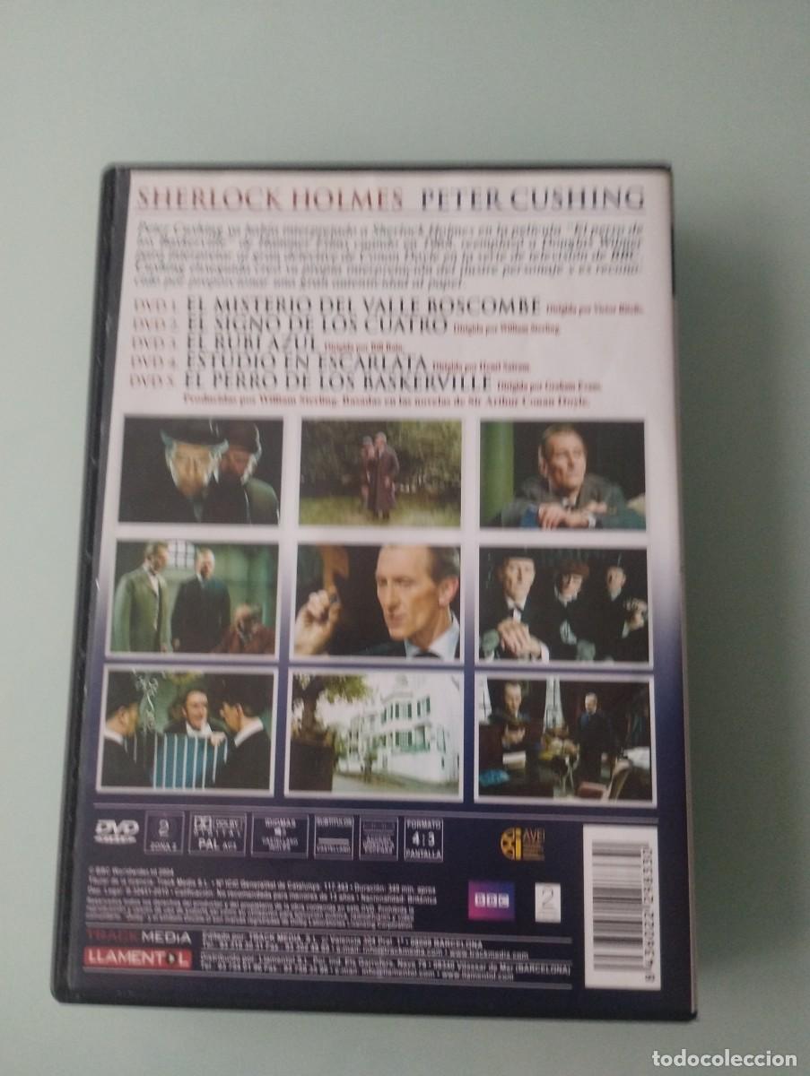 Series de TV: DVD colecci&oacute;n BBC Sherlock Holmes de Peter Cushing - Foto 2