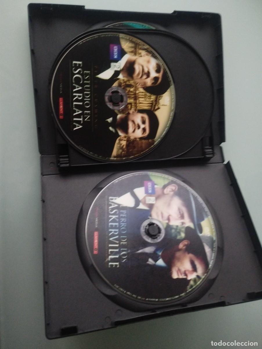 Series de TV: DVD colecci&oacute;n BBC Sherlock Holmes de Peter Cushing - Foto 3