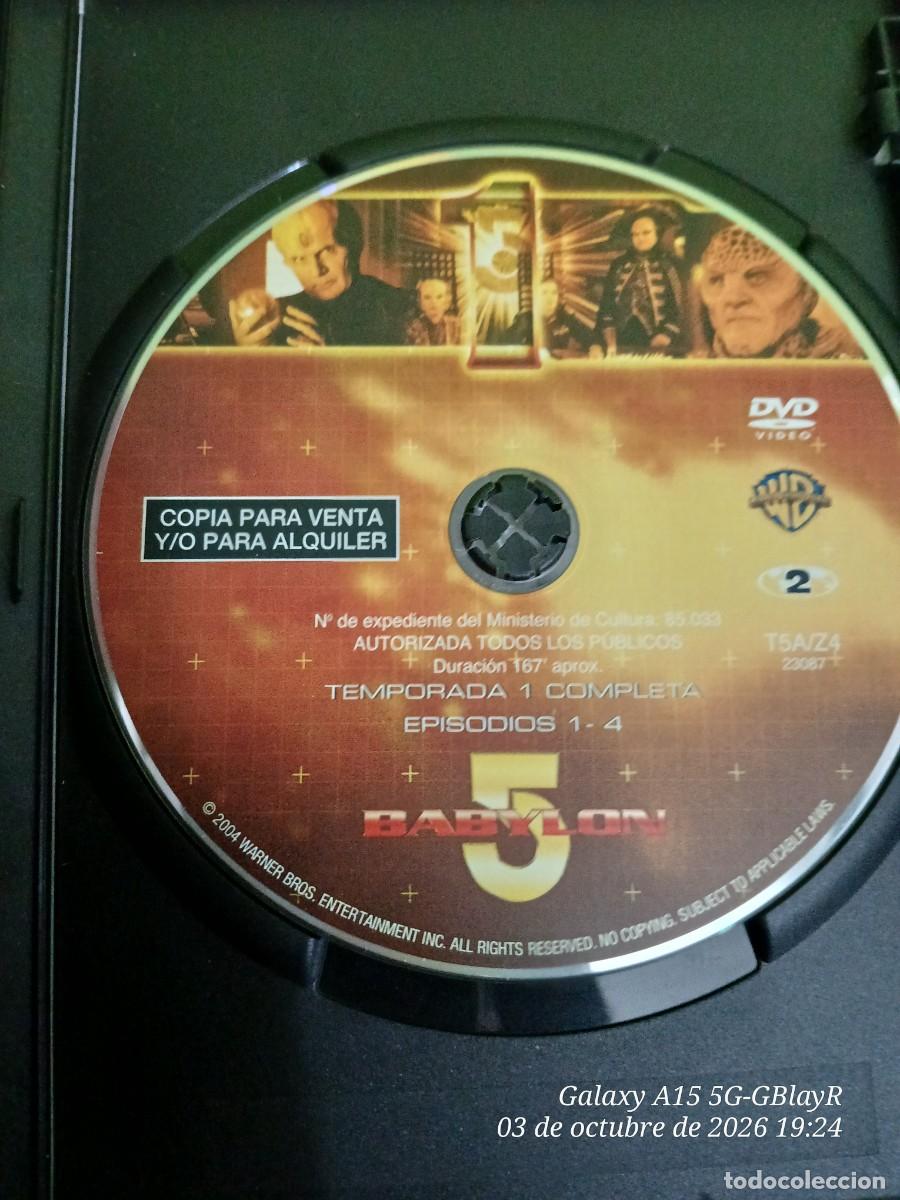 Series de TV: BABYLON 5. Temporada 1 completa. 6 DVDs - Foto 6