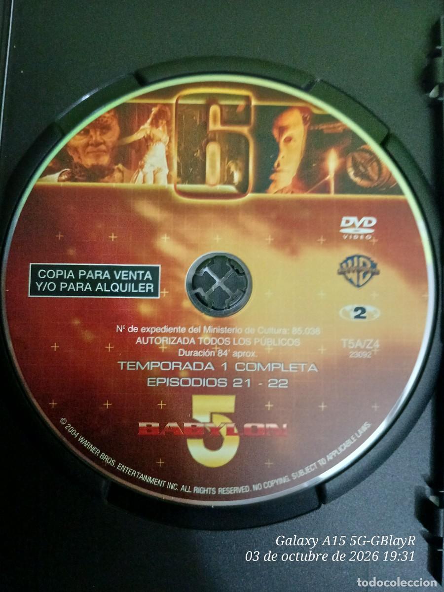 Series de TV: BABYLON 5. Temporada 1 completa. 6 DVDs - Foto 16