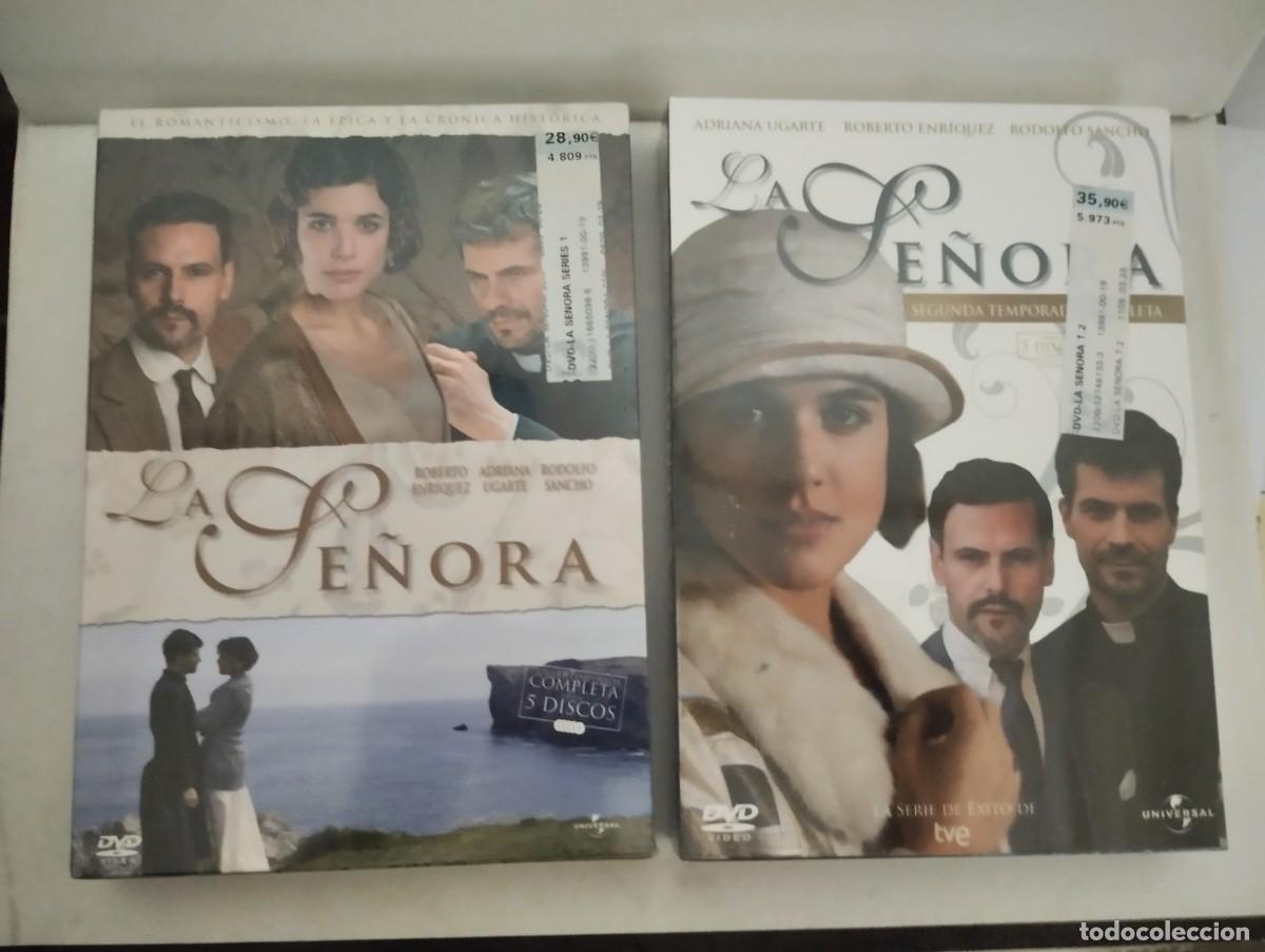 Series de TV: La se&ntilde;ora primera y segunda temporada completas 10 DVD's PRECINTADAS, SIN ABRIR