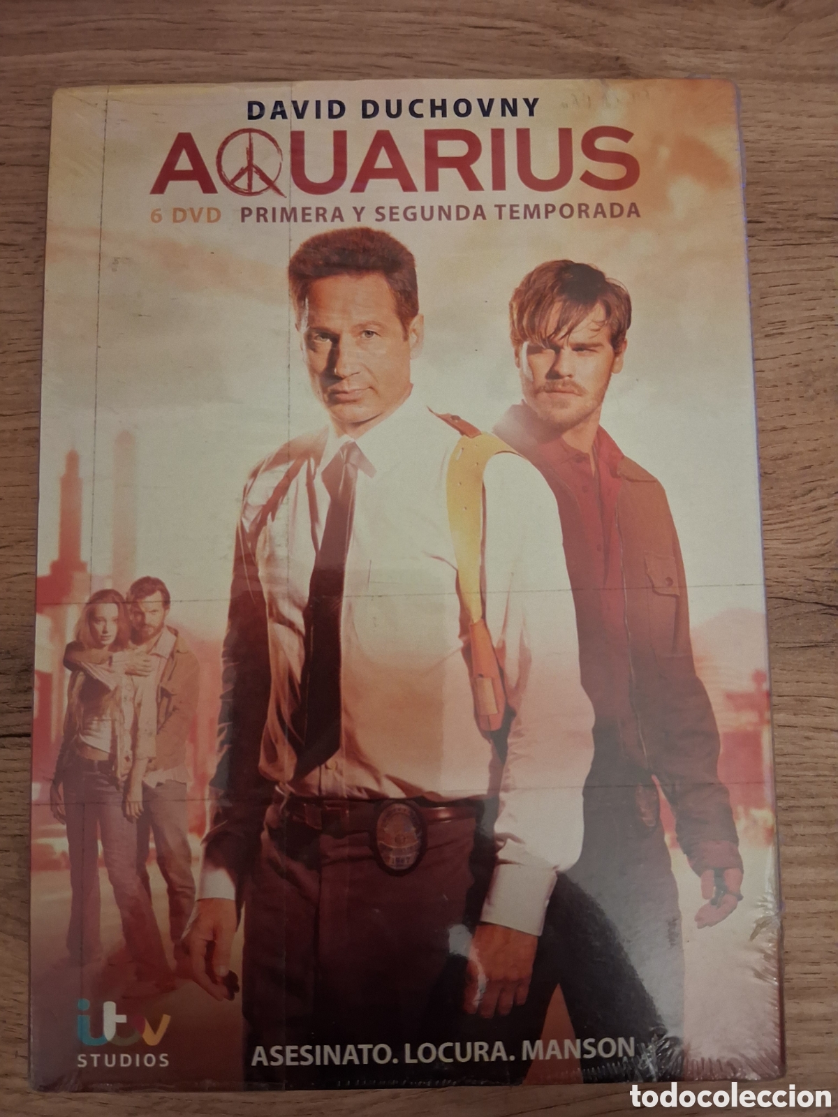 Series de TV: Aquarius 1&ordf; y 2&ordf; temporada completa 6 DVD Precintado David Duchovny