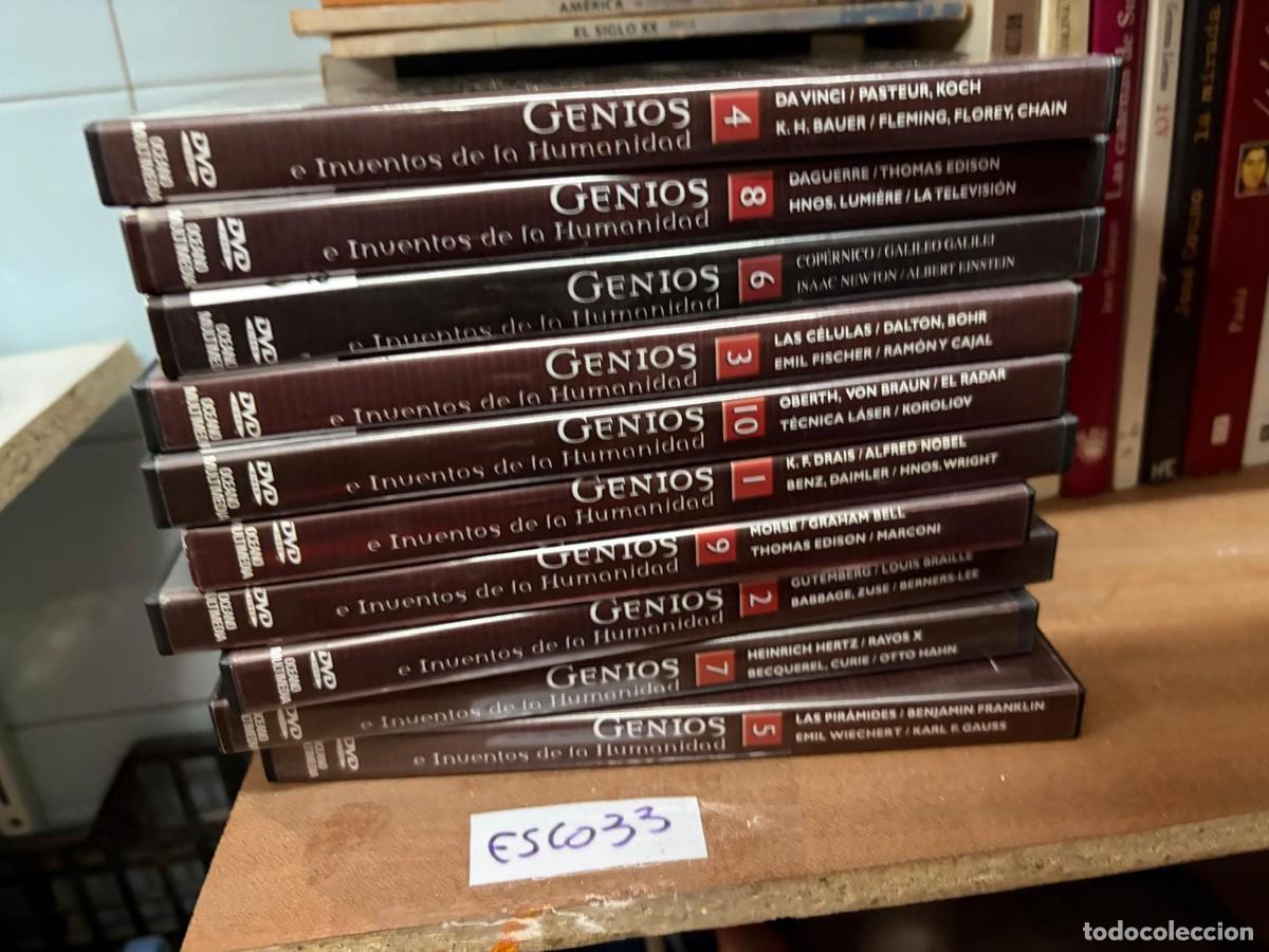 Serie di TV: ESCO33 dvd Genios: Inventos de la Humanidad 1, 2, 3, 4, 5, 6, 7, 8, 9 y 10 &mdash; Oc&eacute;ano Multimedi