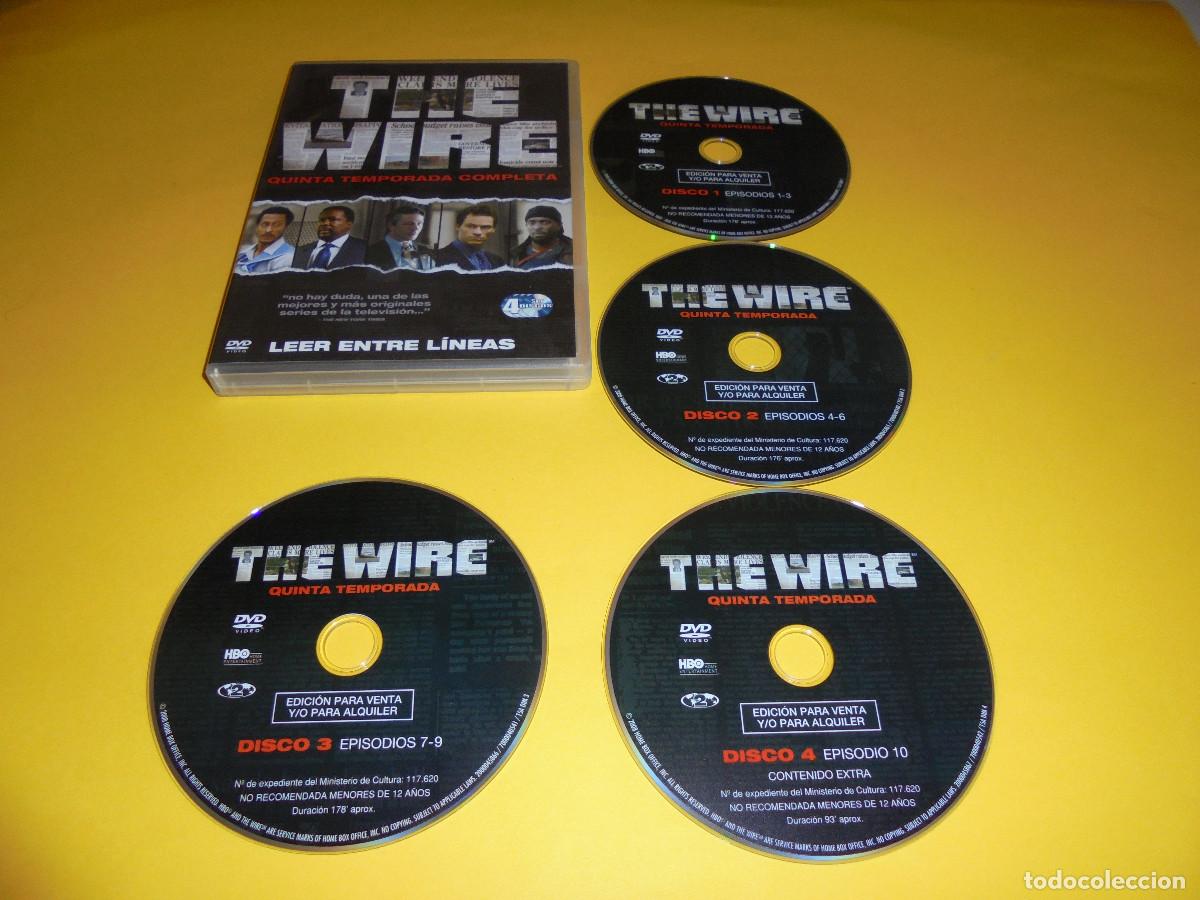 Series de TV: THE WIRE ( QUINTA (5) TEMPORADA COMPLETA ) - 4 DVD - HBO