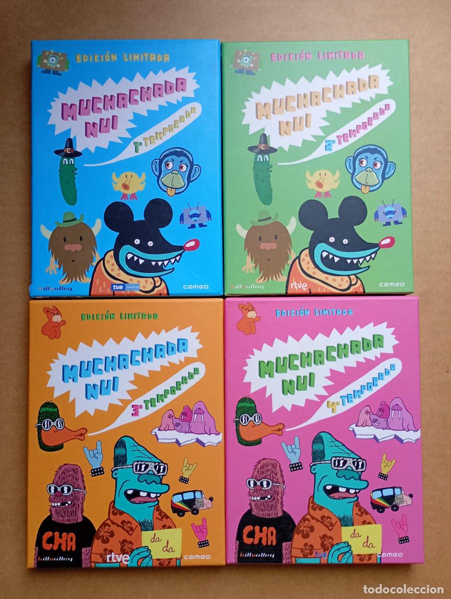 Series de TV: MUCHACHADA NUI TEMPORADA 1,2,3 Y 4 COMPLETA EDICION LIMITADA NUEVA CON SUS EXTRAS