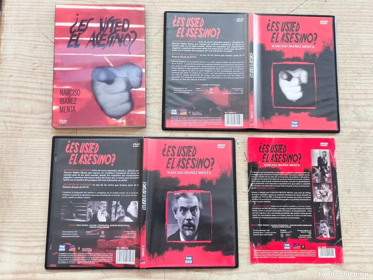 Series de TV: Es Usted El Asesino - Serie Completa - 9 Episodios En 3 DVD