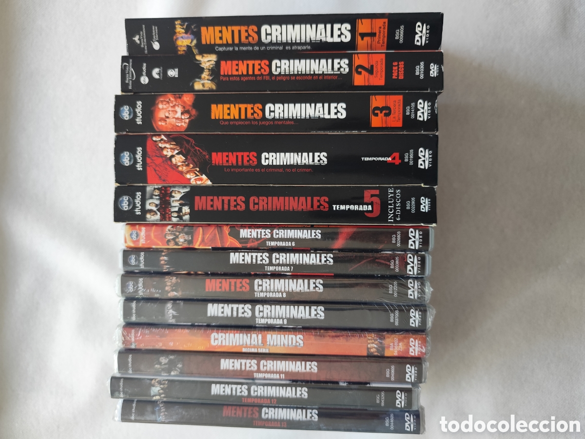 Series de TV: Lote Mentes Criminales DVD 1-13