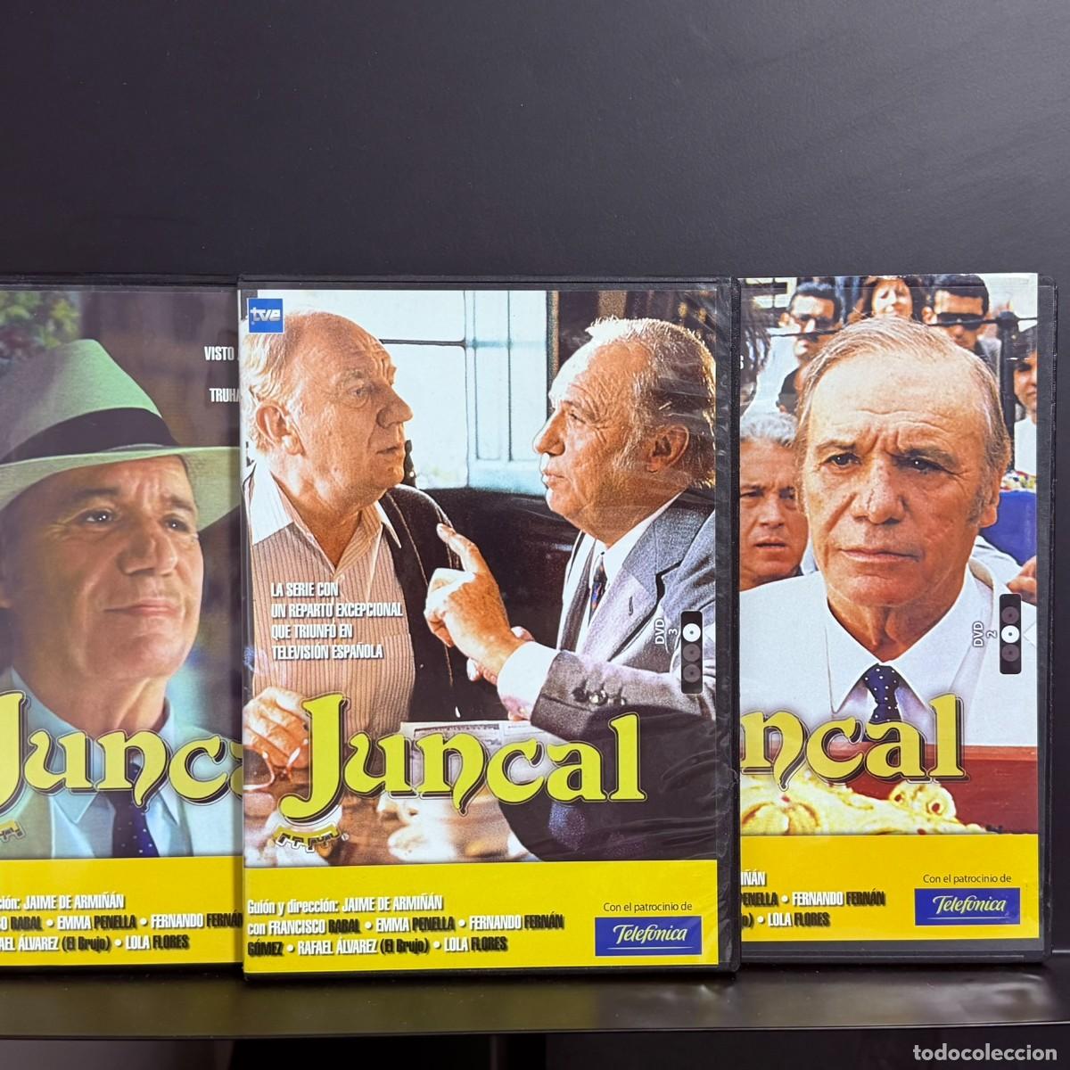 Series de TV: Jaime de Armi&ntilde;&aacute;n ● Juncal Miniserie ● 3x[DVD] slim