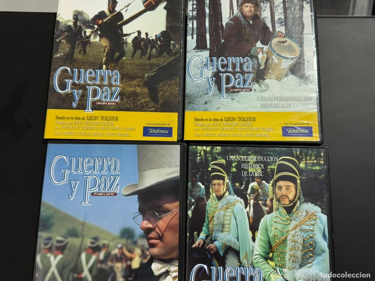 Series de TV: John Davies ● Guerra y paz Miniserie ● 4x[DVD] slim