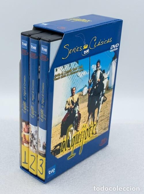 S&eacute;ries TV: [SET BOX 3 DVDS 5 CAPITULOS]. EL QUIJOTE. FERNANDO REY. ALFREDO LANDA. SERIES CLASICAS TVE.
