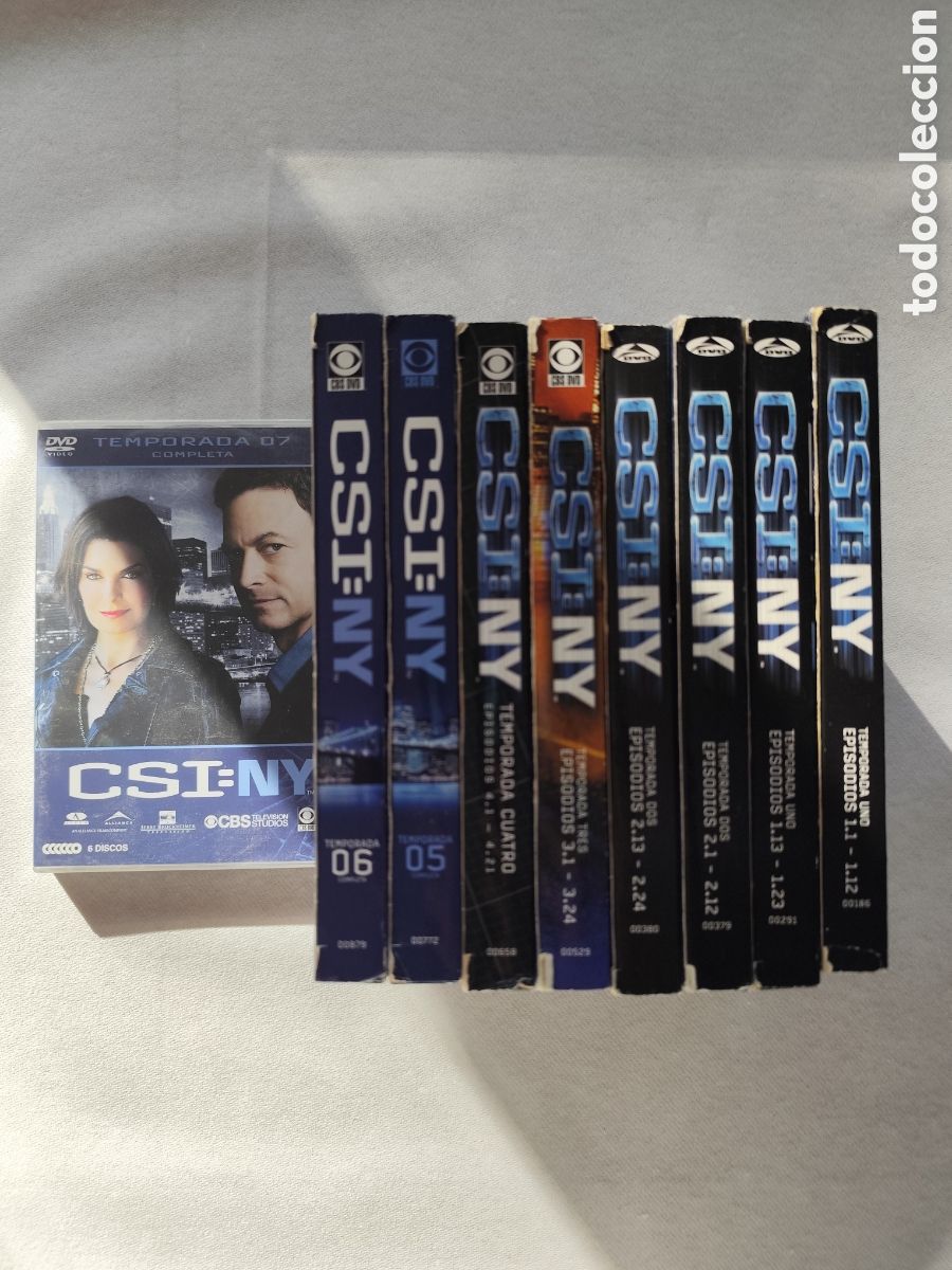 S&eacute;ries TV: Lote CSI NewYork temporada 1 a 7