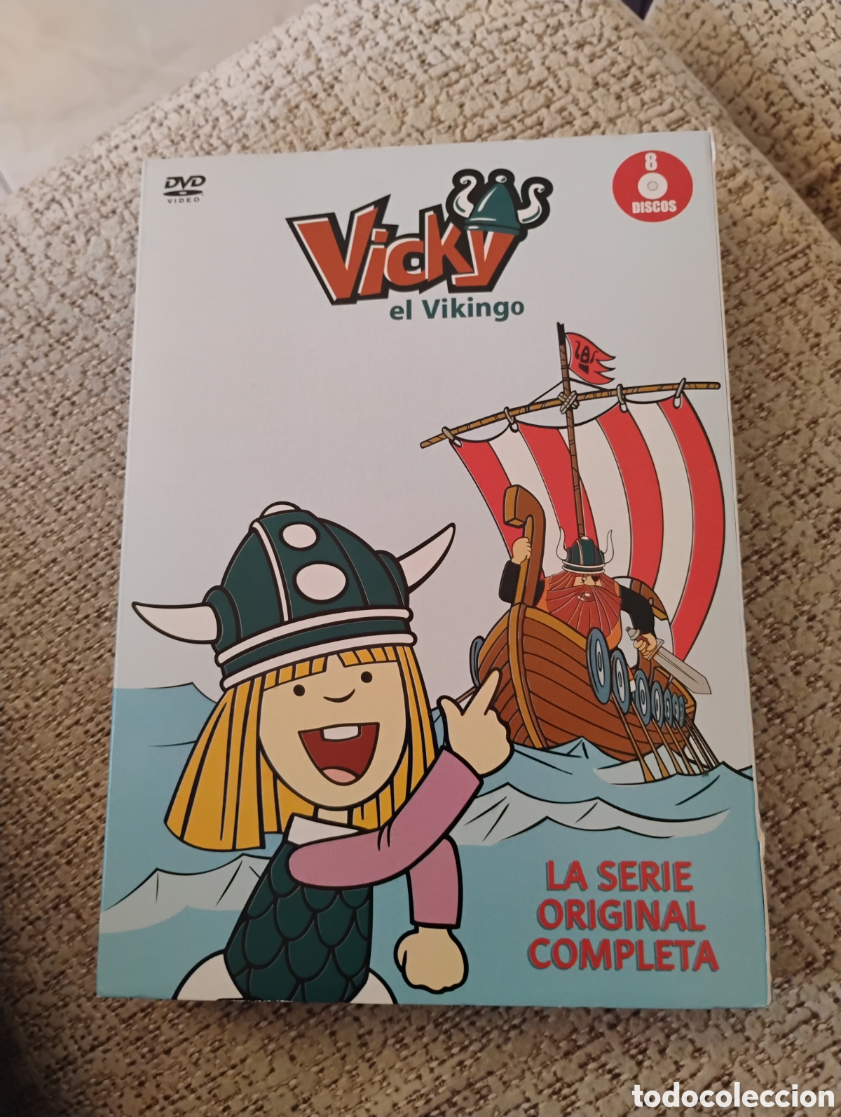 Series de TV: Vicky, el vikingo. Serie completa. 77 episodios en 8 DVDs.