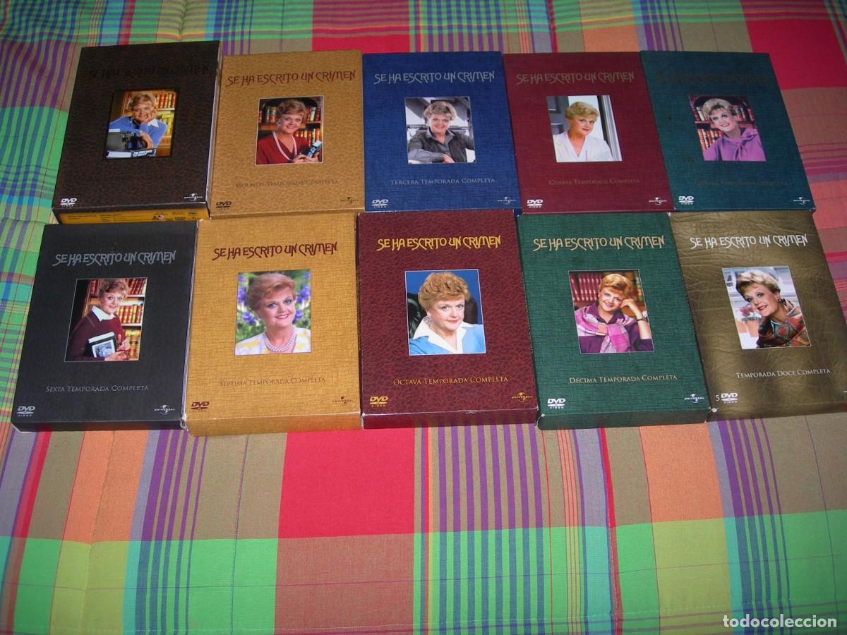 TV Series: SE HA ESCRITO UN CRIMEN/&Aacute;NGELA LANSBURY/TEMPORADAS1-2-3-4-5-6-7-8-10-12/58 DVDS/COLECCI&Oacute;N PARTICULAR