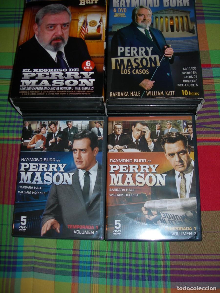 TV Series: PERRY MASON / TEMPORADA 1 - VOL. 1 Y 2 / 6 LARGOMETRAJES Y 6 DVD&acute;S EDICI&Oacute;N LIMITADA / TOTAL 22 DDVD&acute;
