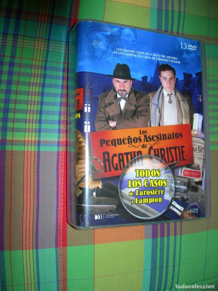 TV Series: LOS PEQUE&Ntilde;OS ASESINATOS DE AGATHA CHRISTIE/TODOS LOS CASOS DE LAROSI&Eacute;RE Y LAMPION/13 DVD&acute;S