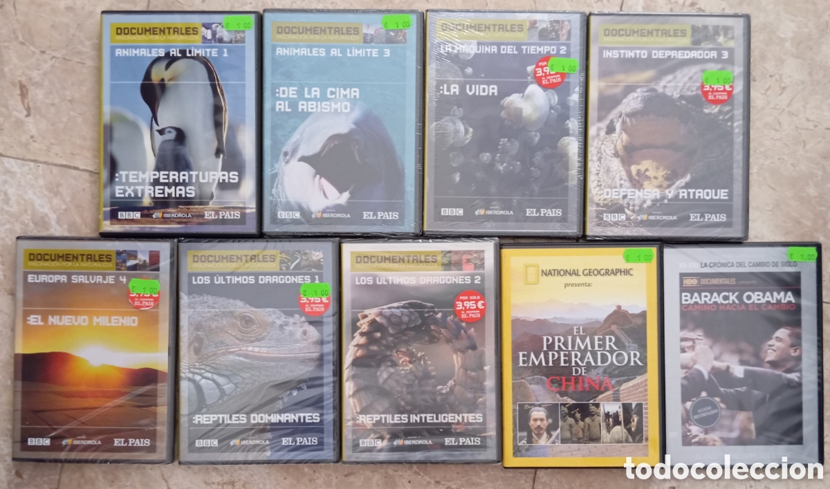 TV Series: LOTE DVD DOCUMENTALES Y BARACK OBAMA