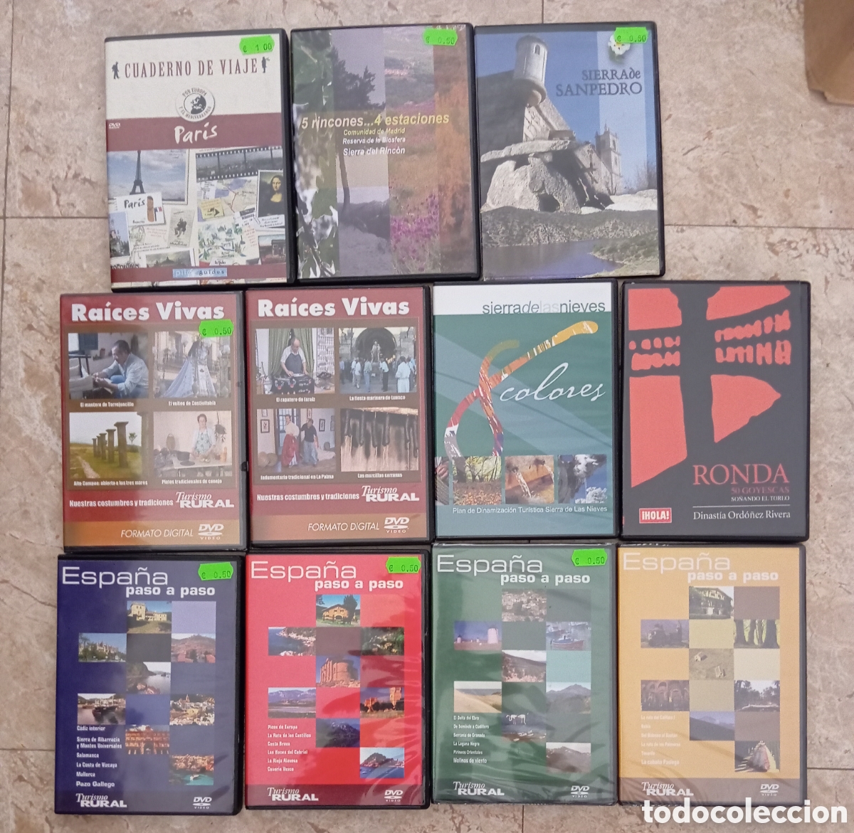 S&eacute;ries TV: LOTE DVD TURISMO EN ESPA&Ntilde;A