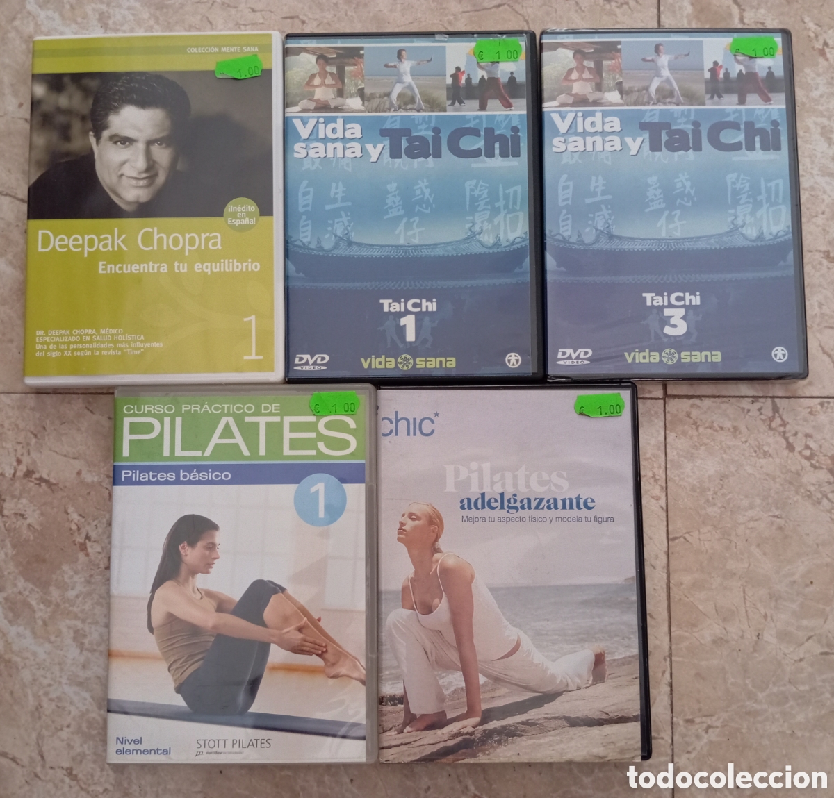 TV Series: LOTE DVD YOGA PILATES CHOPRA
