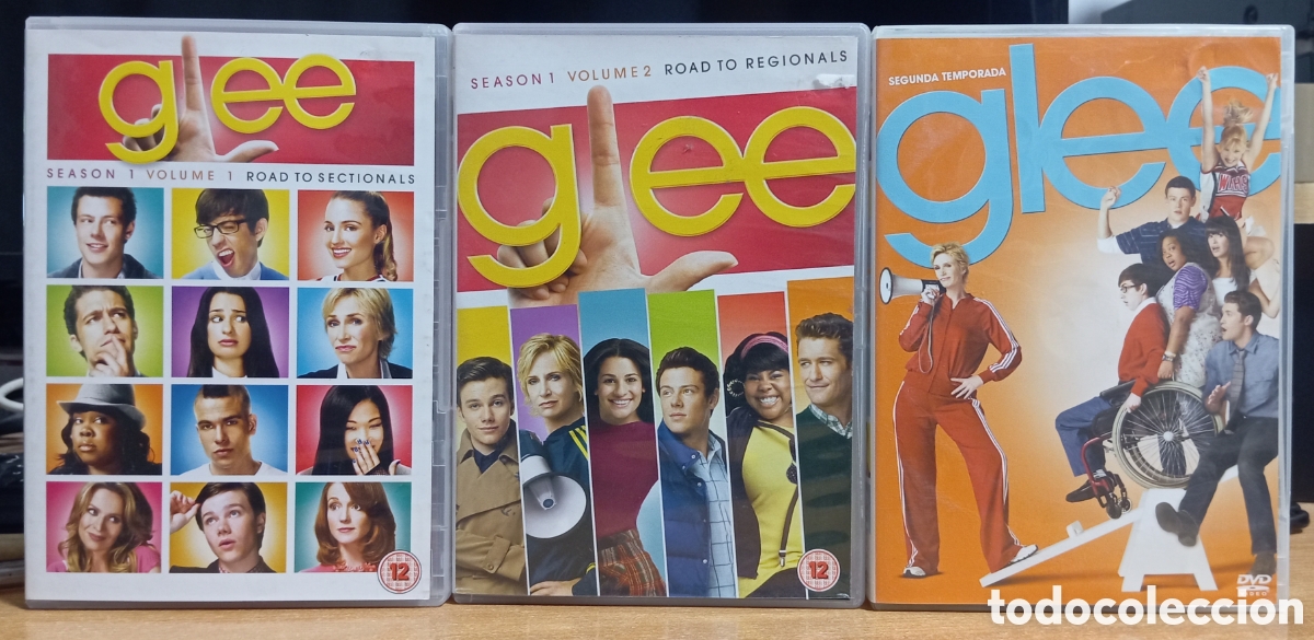 TV Series: DVD SERIE GLEE DOS TEMPORADAS