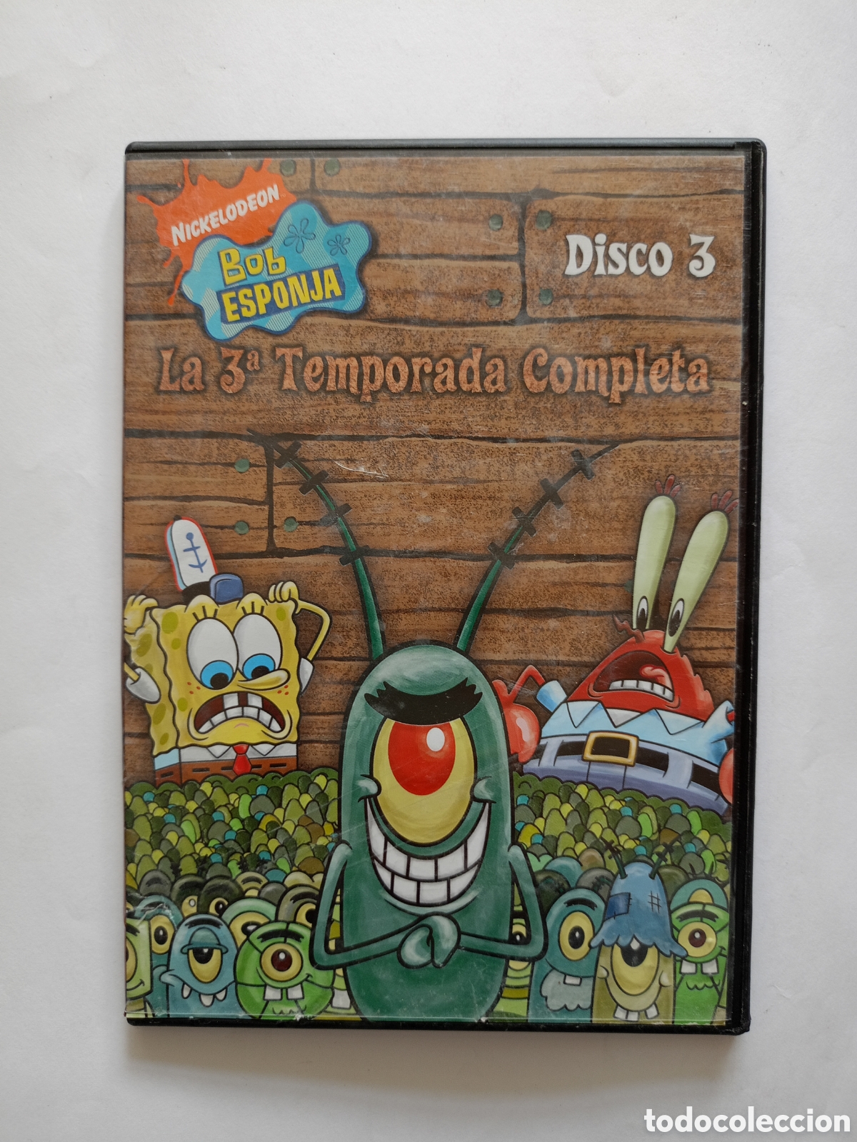 TV Series: Bob esponja disco 3 tercera temporada dvd