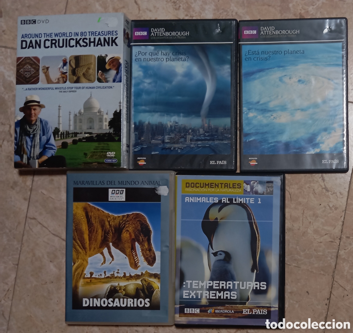 TV Series: LOTE DVD DOCUMENTALES UNO EN INGLES