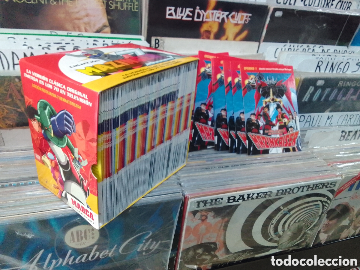 Series de TV: Mazinger z completa marca 92 DVDs m&aacute;s 7 mazinkaiser
