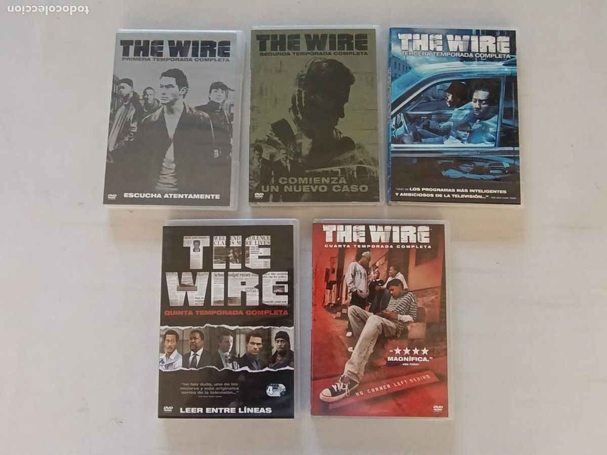 Series de TV: DVD THE WIRE - SERIE COMPLETA - TEMPORADAS 1, 2, 3, 4 Y 5 (ADw)