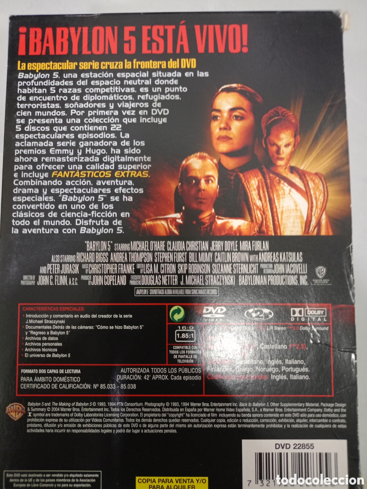 Series de TV: DVD Babylon 5 - buena - Foto 3