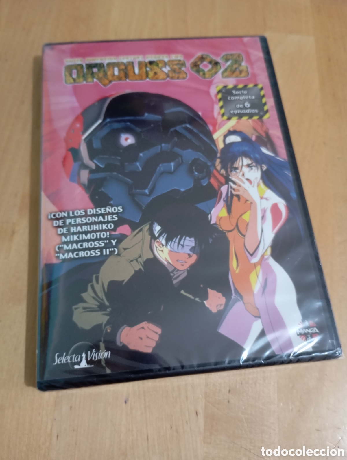 Series de TV: Orguss 02 Precintado DVD Anime Serie Completa 6 episodios # Manga Animaci&oacute;n Japonesa