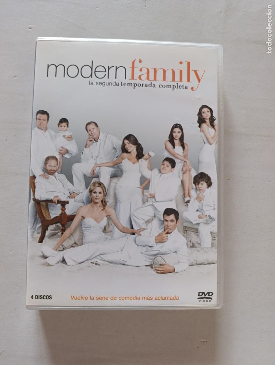 Series de TV: DVD MODERN FAMILY - LA SEGUNDA TEMPORADA COMPLETA - TEMPORADA 2 - 4 DISCOS (AZw)