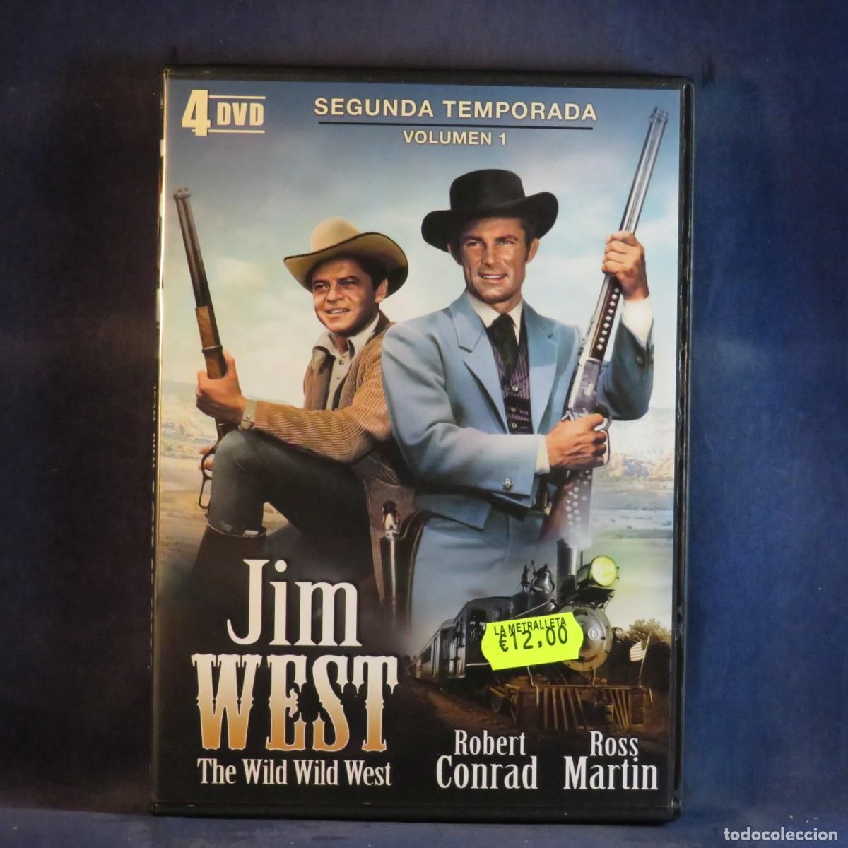 Series de TV: JIM WEST: THE WILD WILD WEST (TEMPORADA 2 - VOLUMEN 1) - 4 DVD