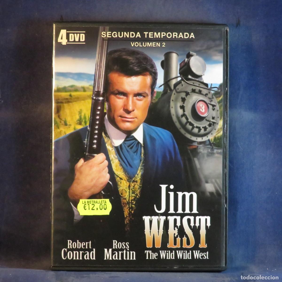 Series de TV: JIM WEST: THE WILD WILD WEST (TEMPORADA 2 - VOLUMEN2) - 4 DVD