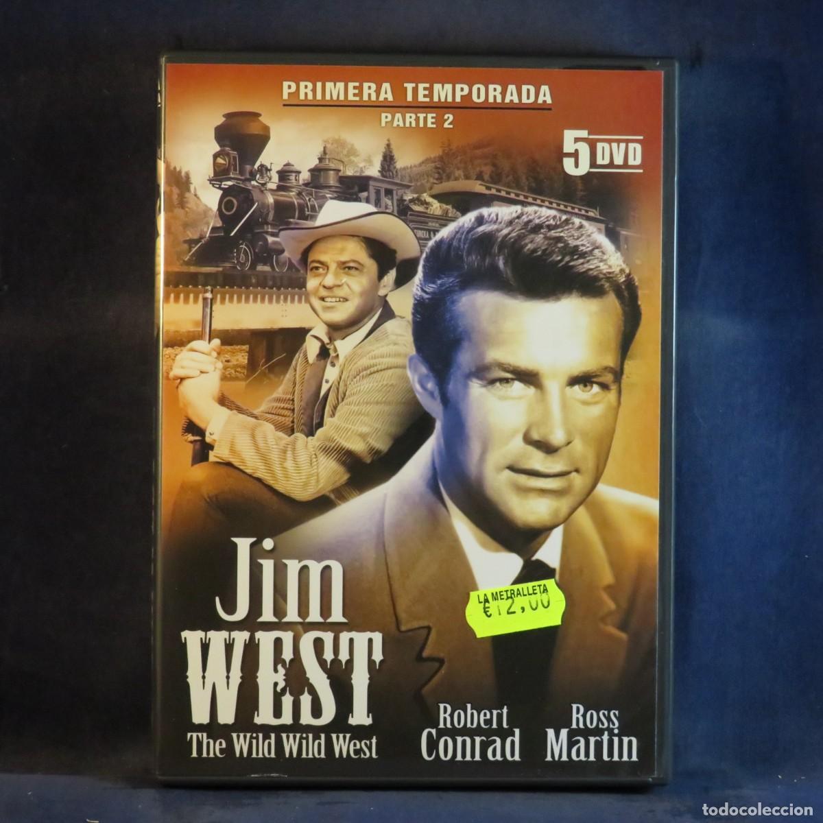 Series de TV: JIM WEST: THE WILD WILD WEST (TEMPORADA 1 - PARTE 2) - 5 DVD