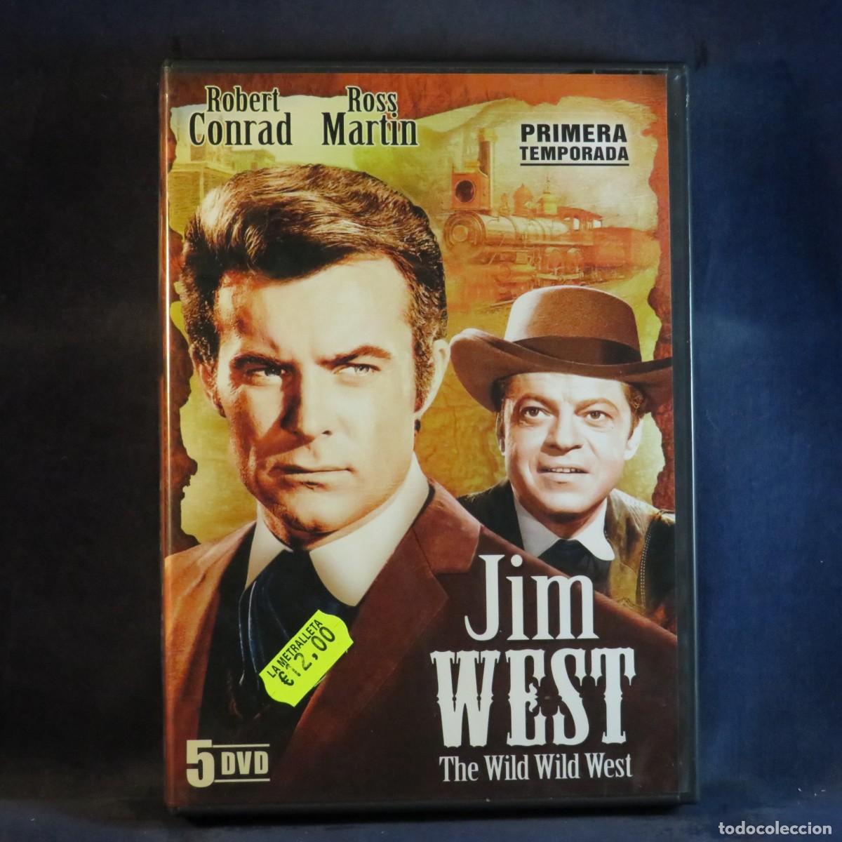 Series de TV: JIM WEST: THE WILD WILD WEST (TEMPORADA 1 - PARTE 1) - 5 DVD