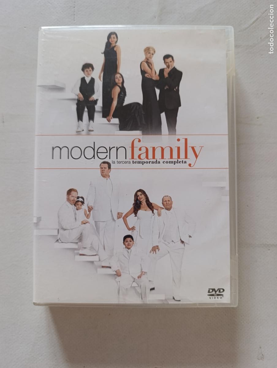 Series de TV: DVD MODERN FAMILY - LA TERCERA TEMPORADA COMPLETA - TEMPORADA 3 - 3 DISCOS (CUw)